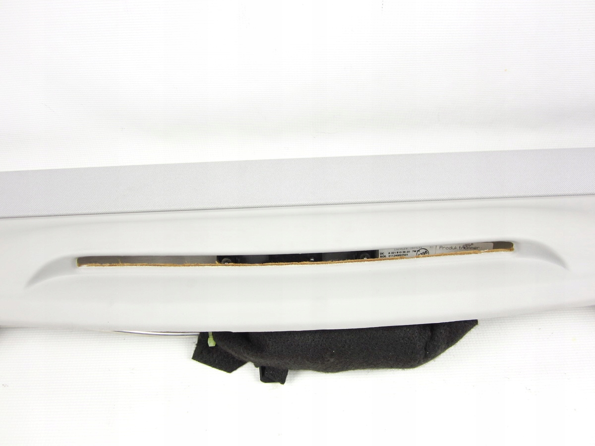 blinds rear rear part Mercedes W221 7M17 grey