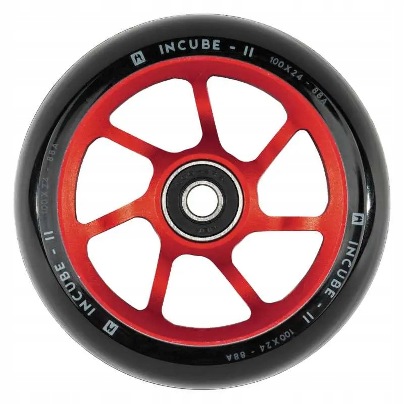 Kolečko pro výkonnostní koloběžku Ethic Incube V2 100 mm| Red