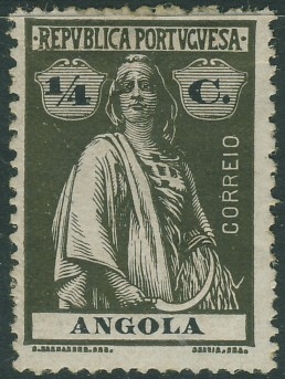 Kolonie port. Angola 1/4 cts. - Ceres
