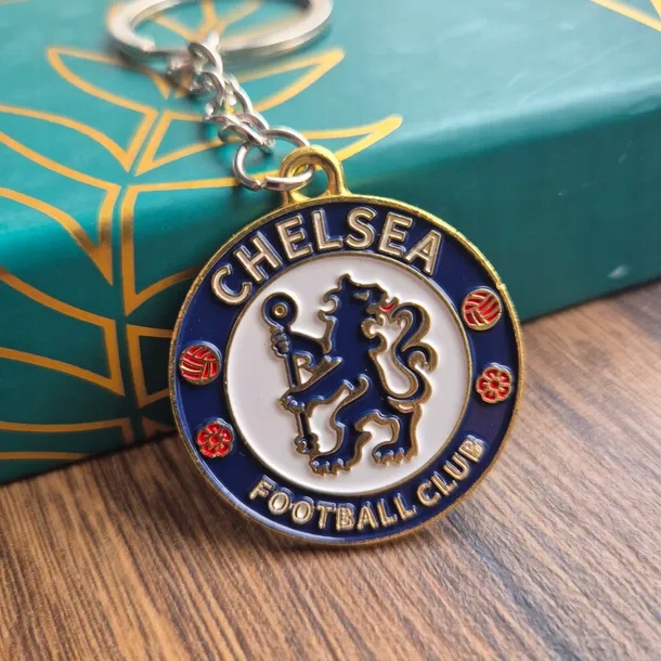 Brelok do kluczy Chelsea gadżet kibica Metal Kolorowy Premier League