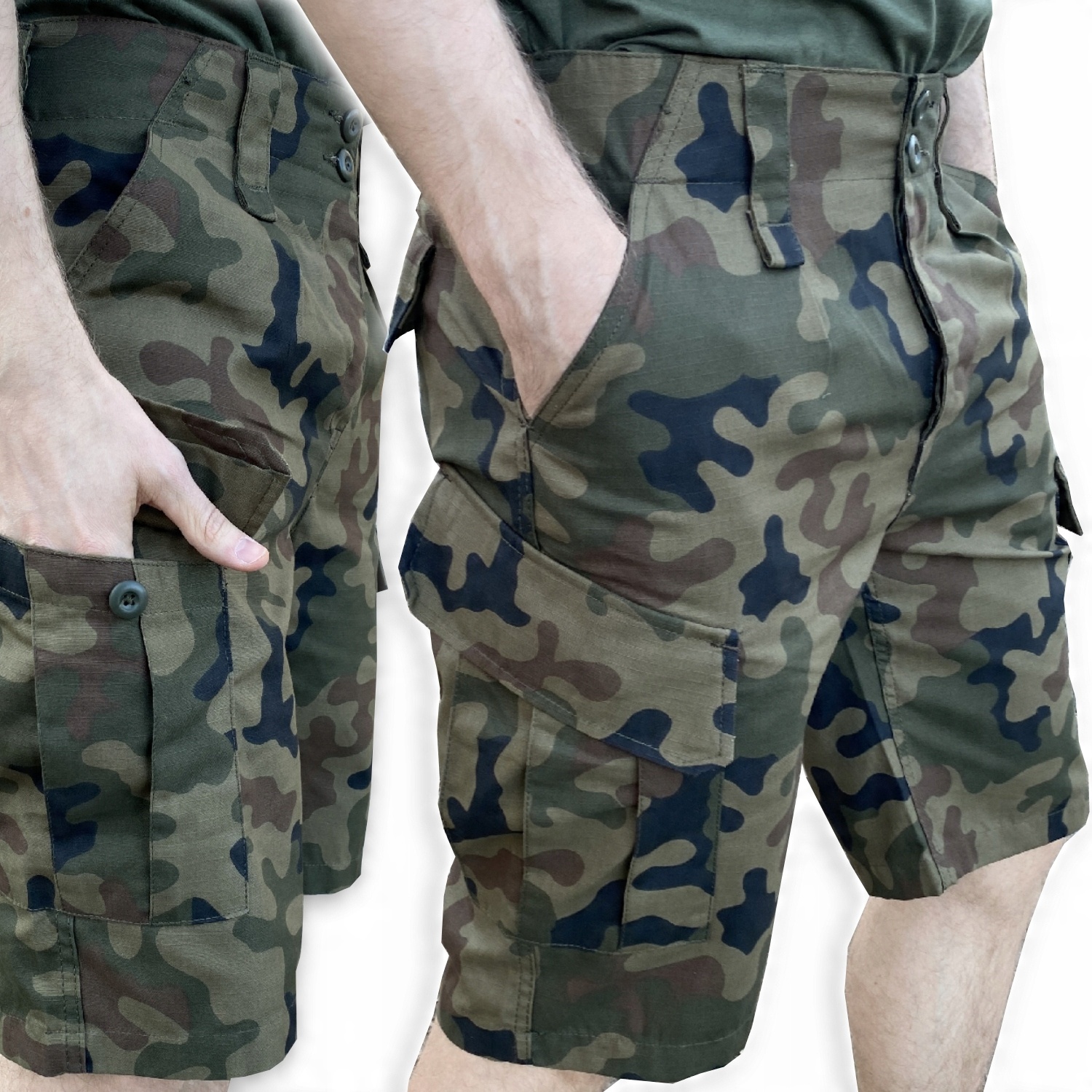 

Krótkie Spodenki Spodnie Wojskowe WZ.93 Texar XXL