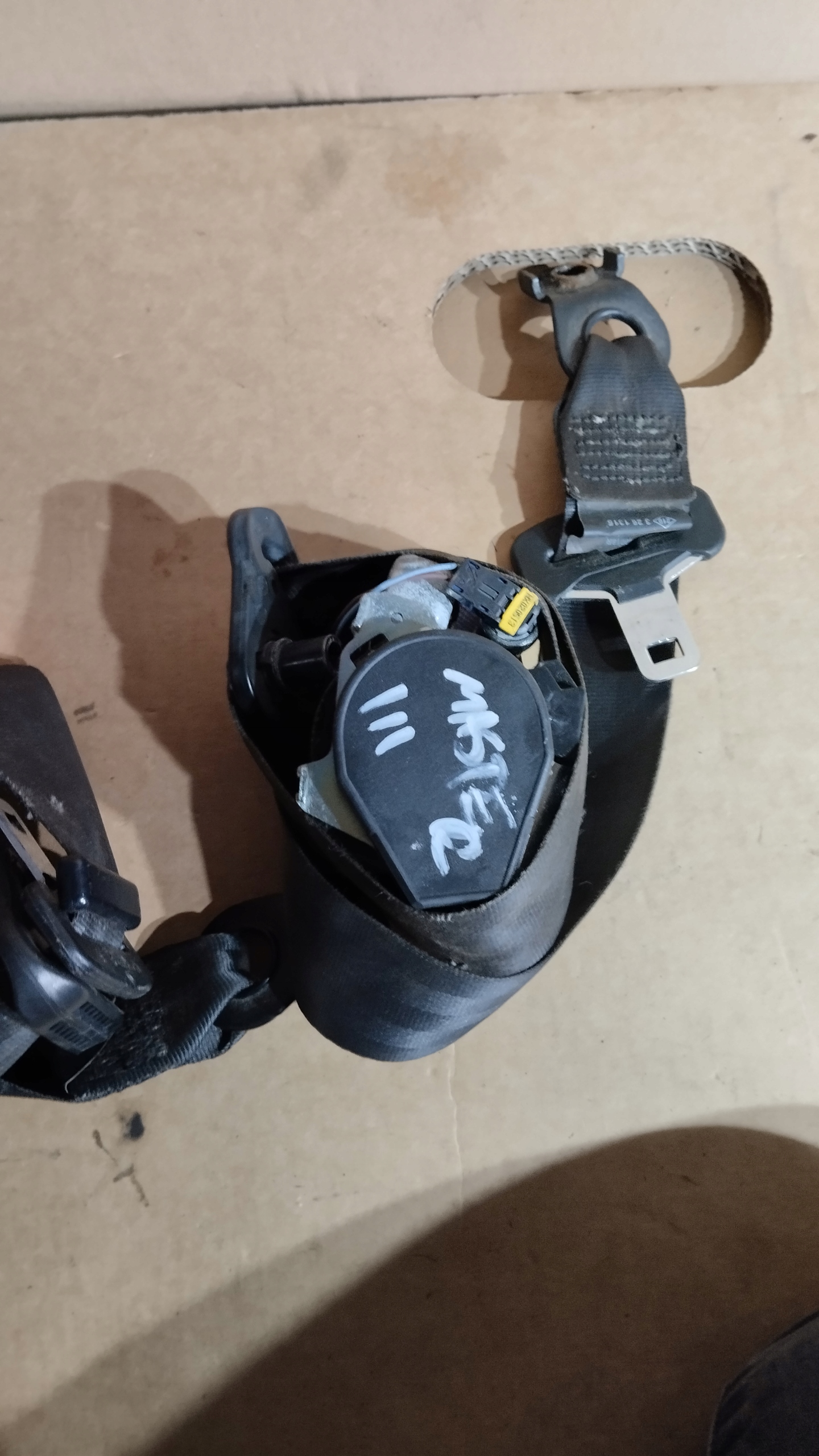 ремень безопасности перед передний правый MASTER III MOVANO b