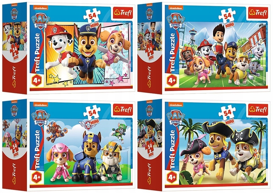 

Puzzle 54 El Bądź Jak Psi Patrol Paw Patrol Trefl