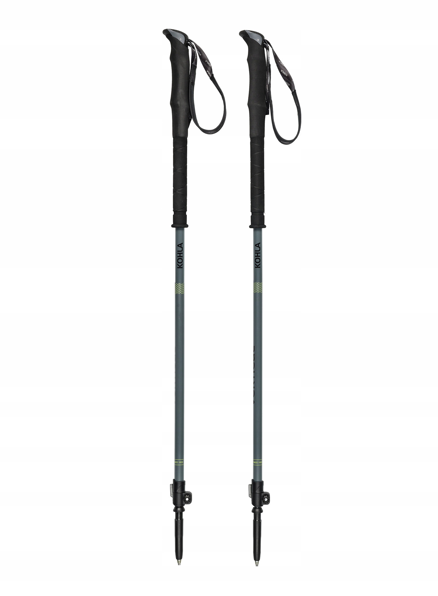 Kije skiturowe Kohla Vertical Pole grey/sulphur spring