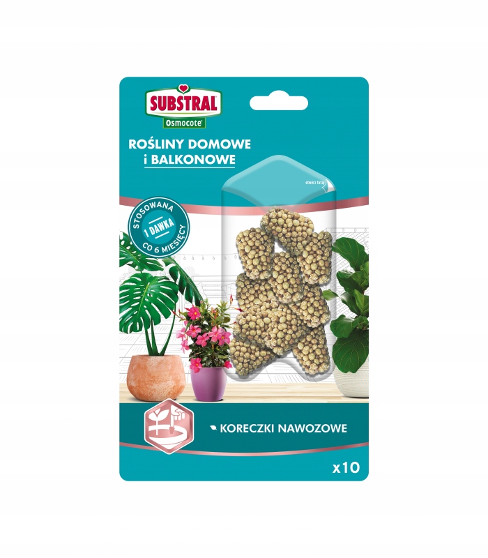 

Nawóz Osmocote Koreczki 10x50g