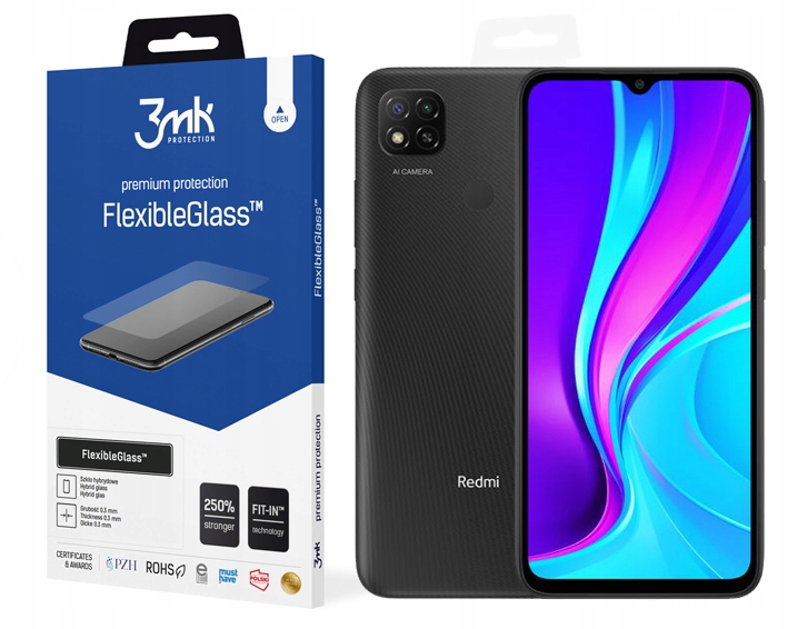 

Szkło FlexibleGlass 3MK do Xiaomi Redmi 9C