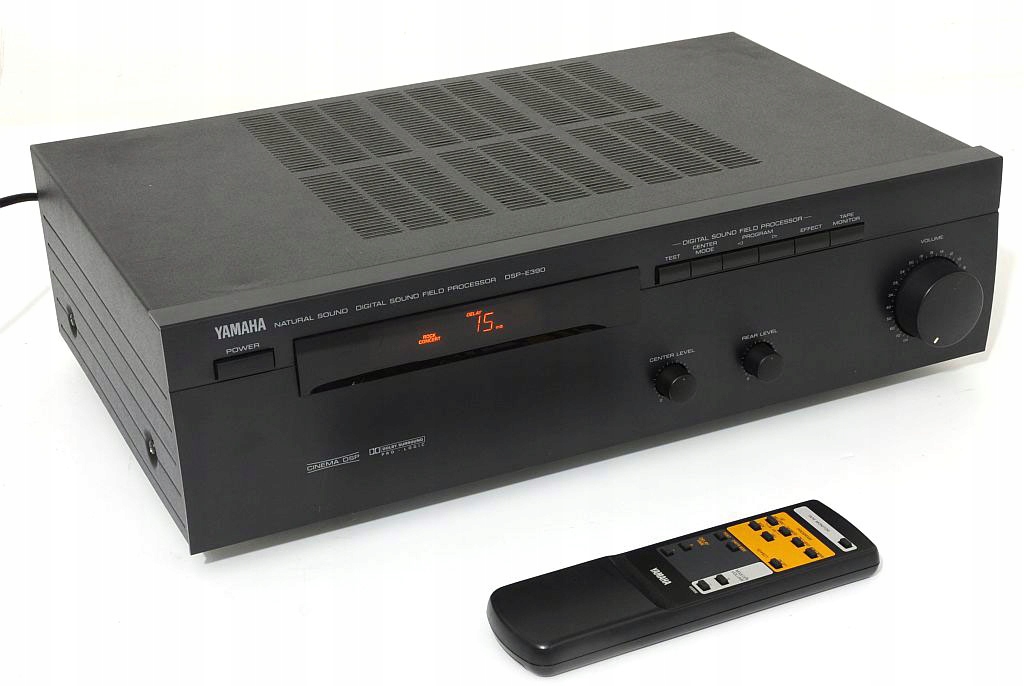 YAMAHA DSP-E390 PROCESOR ROZBUDOWA STEREO PILOT !
