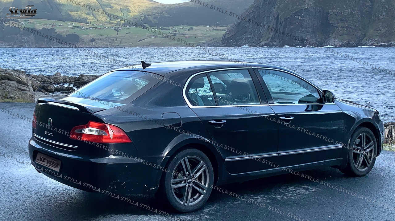 spoiler spojler do Skoda Superb MK2 2008 - 2013 Producent części Inny