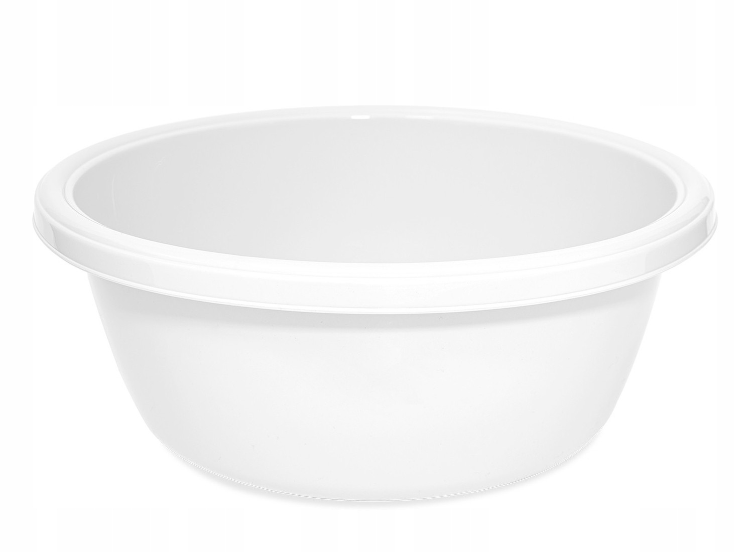 

Miska na żywność pranie okrągła 10,5L Biała