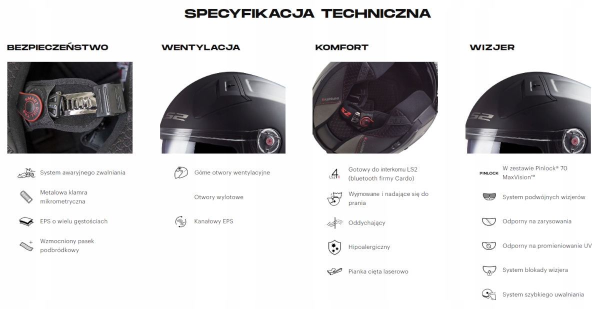 Kask motocyklowy LS2 OF603 INFINITY II NARDO GREY M CHOPPER CRUISER VIRAGO Producent LS2