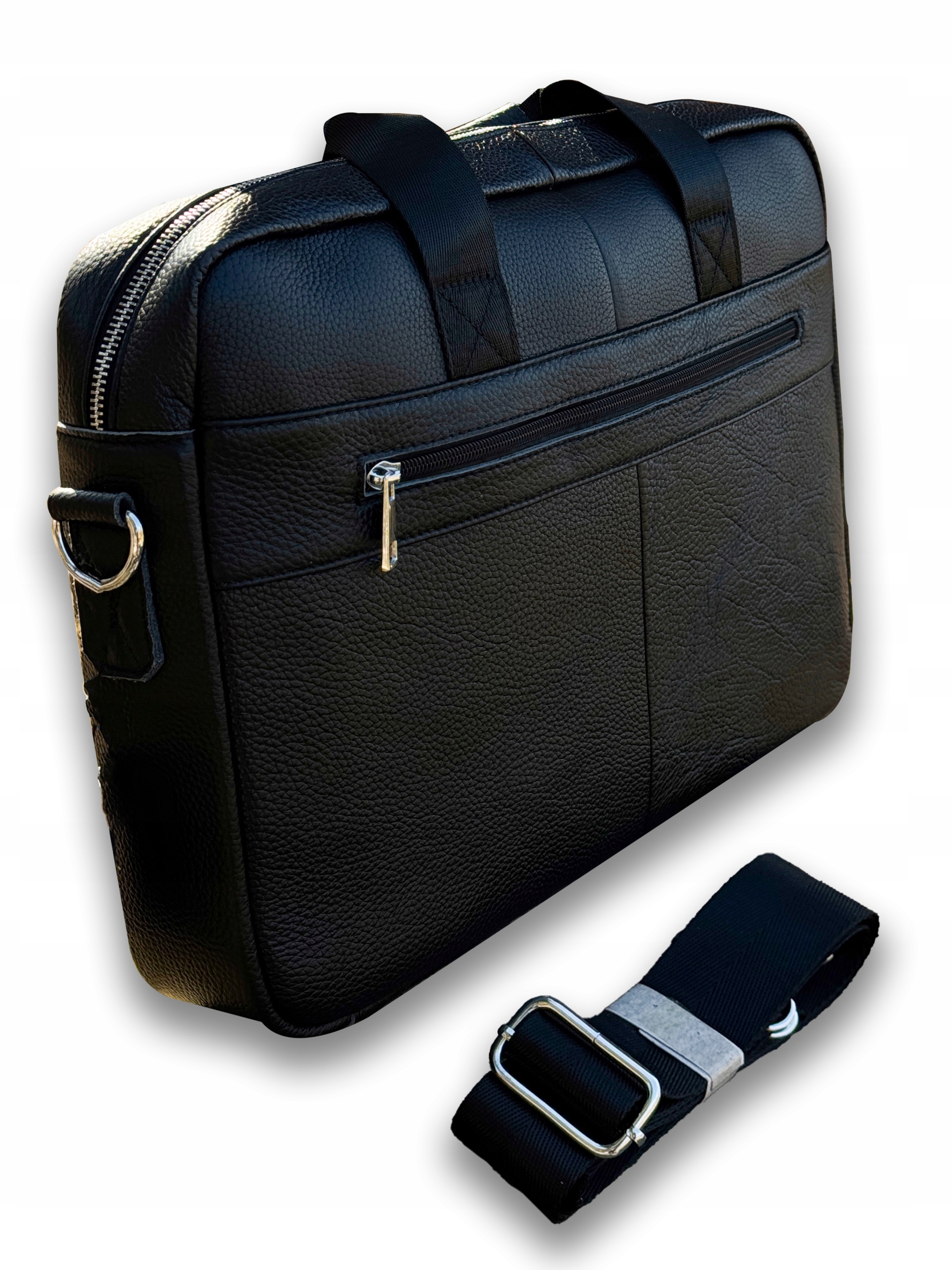 Kožená Obchodní Taška S Přihrádkou Na Laptop Z Pravé Hovězí Kůže