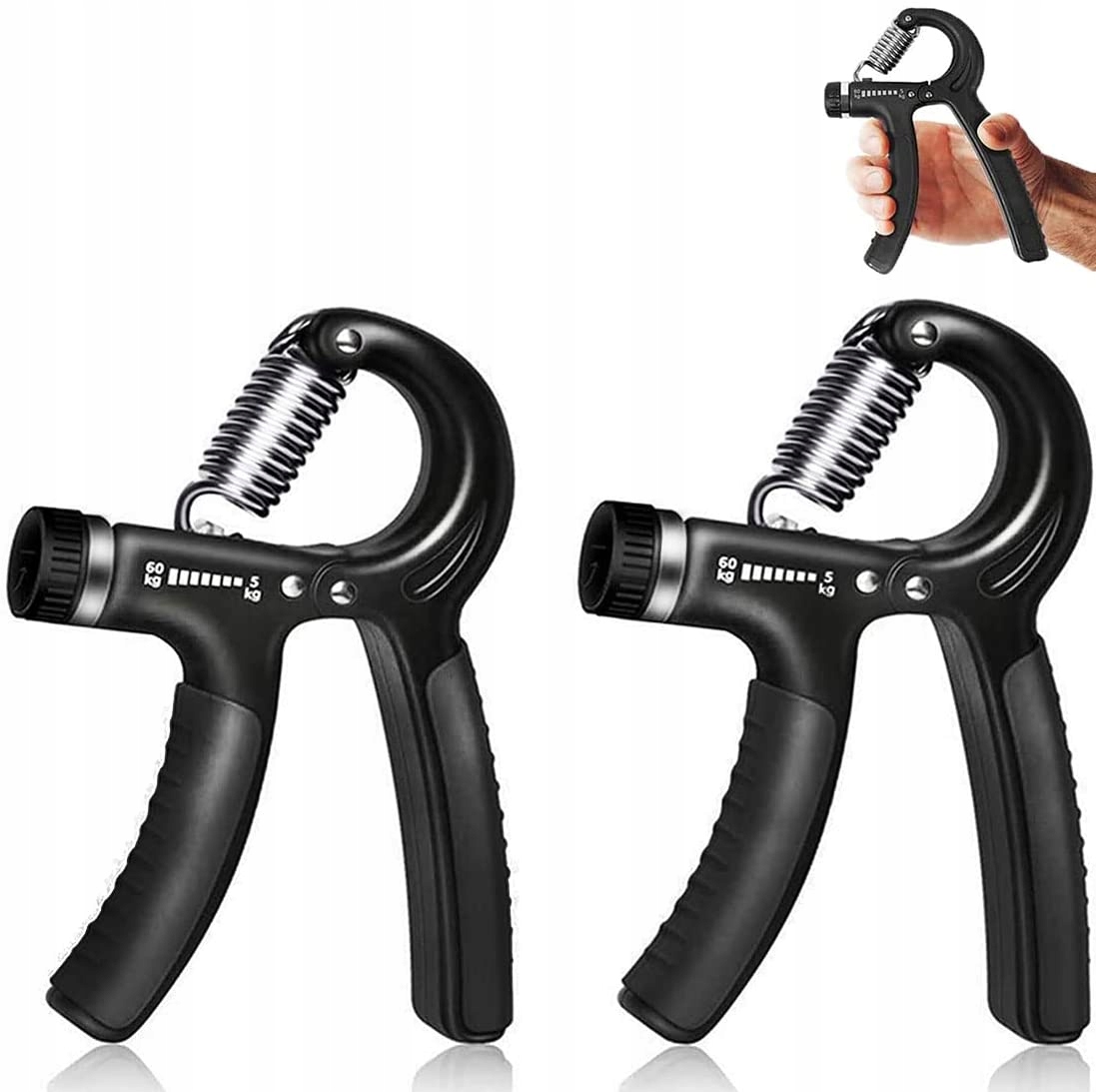 

Ściskacz Do Rąk Dłoni Regulowany Opór 5-60 Kg