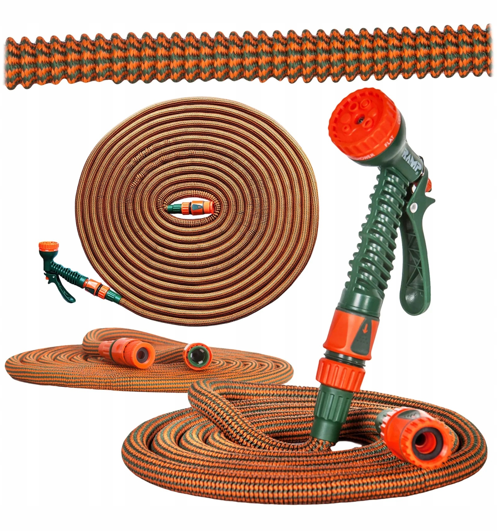 WĄŻ OGRODOWY ROZCIĄGLIWY 5-20m Ramp