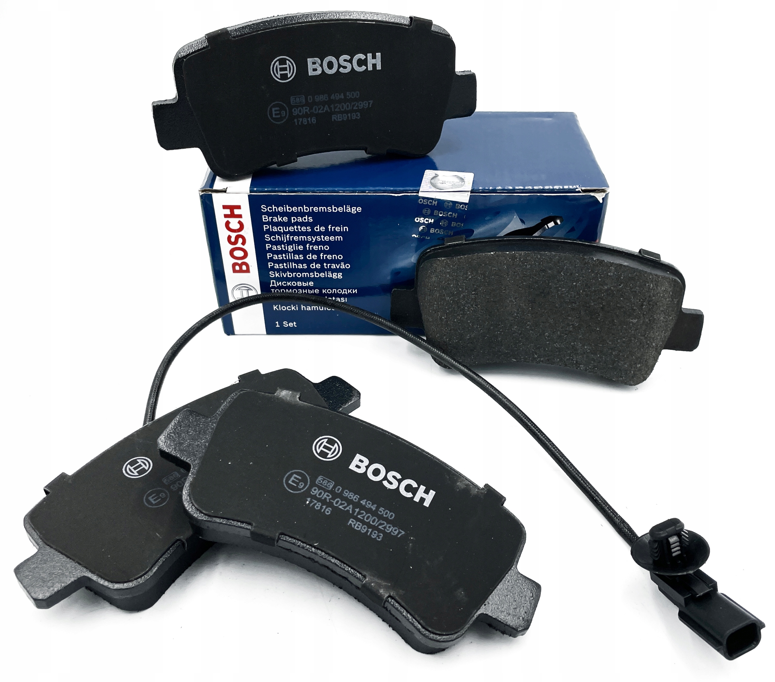 0 986 - BOSCH тормозные колодки задние OPEL MOVANO B 2010-