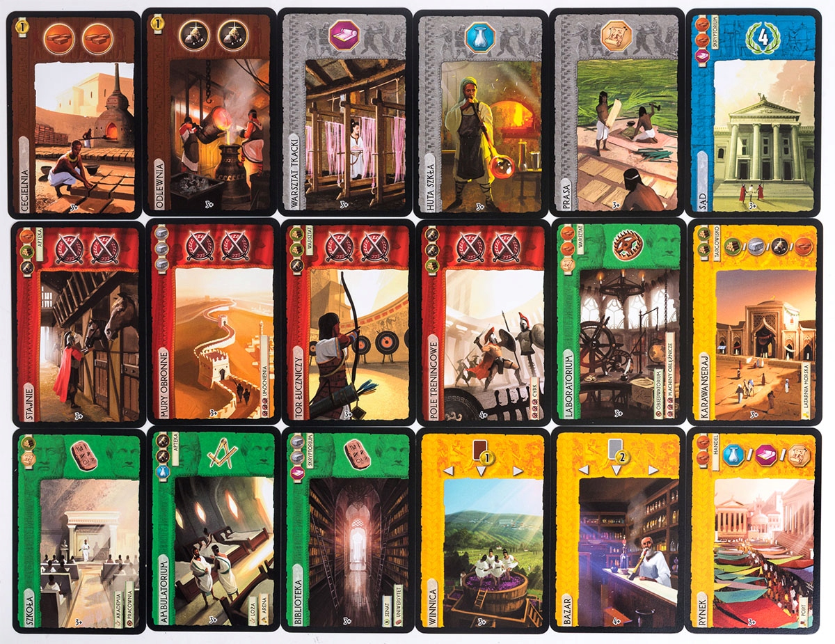 7 CUDÓW ŚWIATA GRA PLANSZOWA Nazwa 7 Cudów Świata: Liderzy (Leaders)