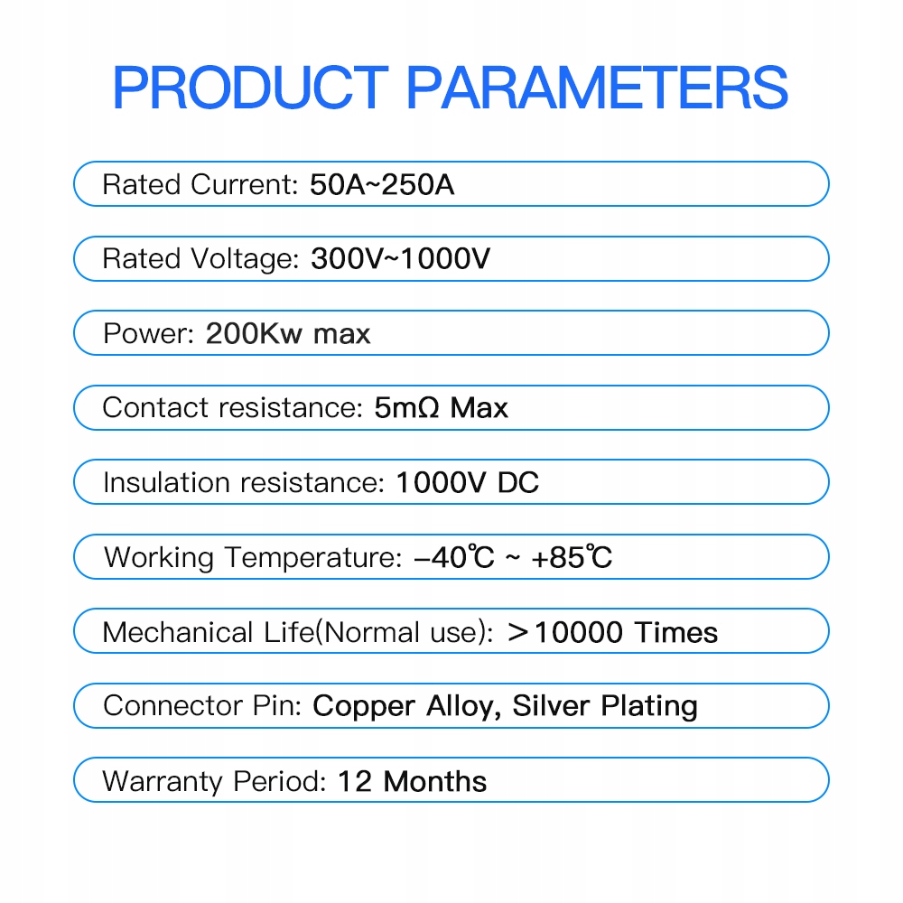 ADAPTER CCS2 to CCS1, DC/AC 200KW, 250A Marka Khons