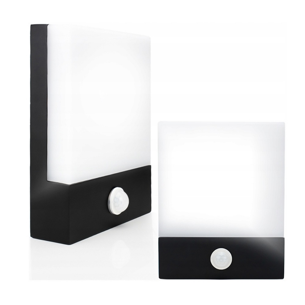 Nástěnné venkovní svítidlo Fasádní lampa Snímač pohybu soumraku 18W