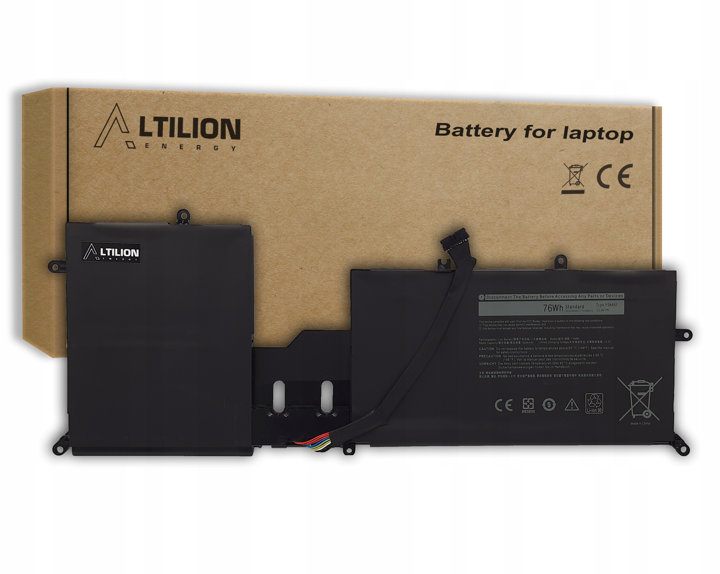 Batéria Altilion Energy Y9M6F kompatibilná s Dellom