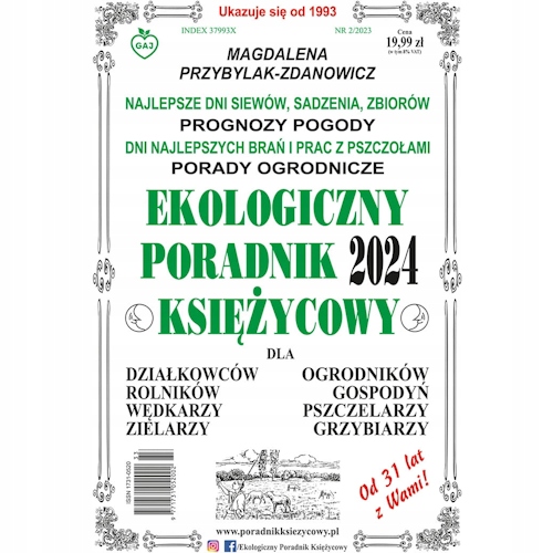 Ekologiczny Poradnik Księżycowy 2024