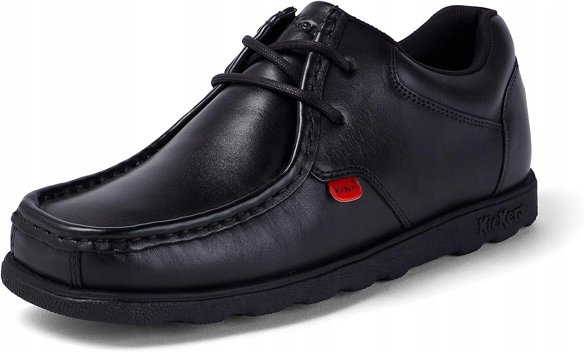 Kickers Męskie Półbuty Skórzane Czarne 42 1S7A