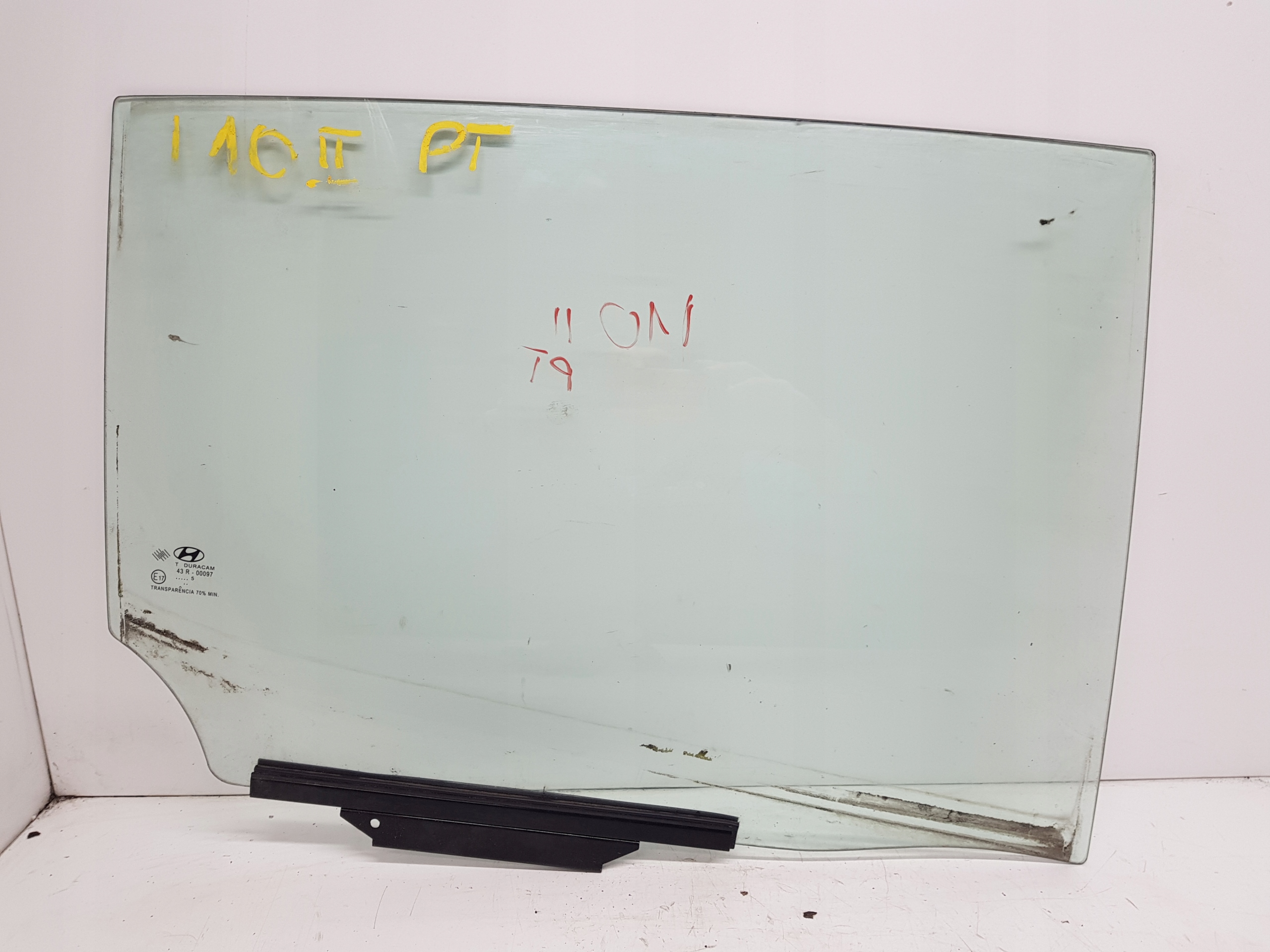 HYUNDAI I10 II window door right rear part rear 2013