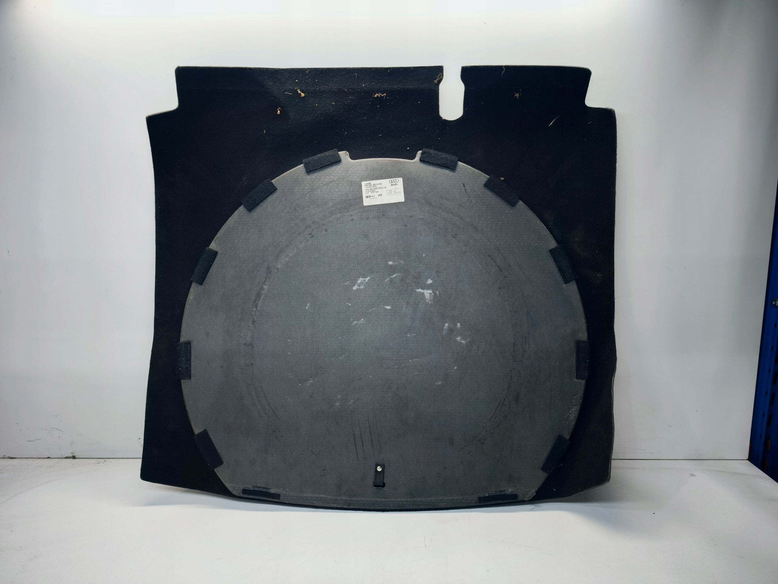 floor boot carpet AUDI A3 8P 8P0863463K 87A