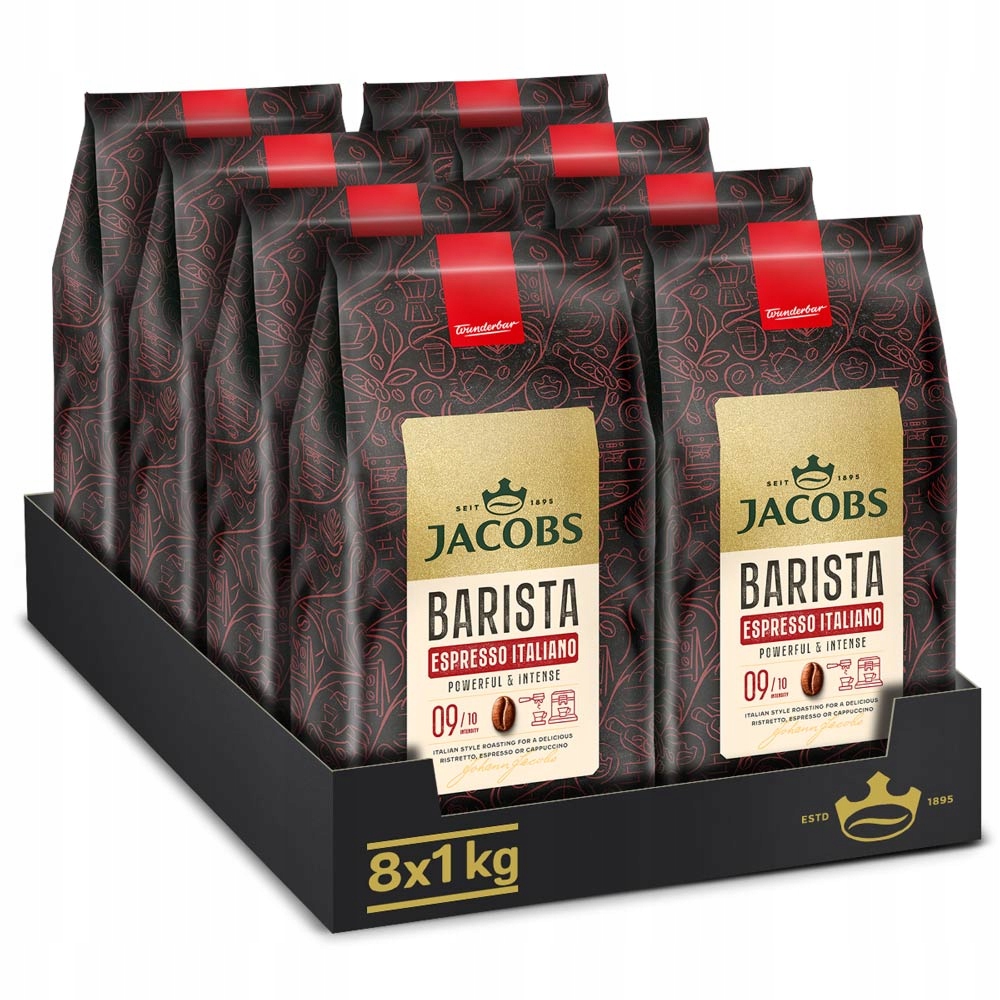 Kawa ziarnista Jacobs Barista Espresso Italiano 8kg