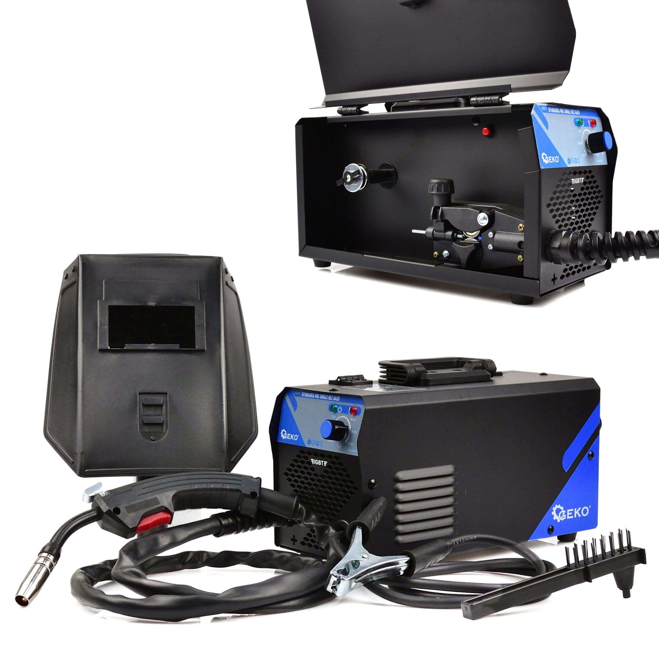 MIGOMAT НАПІВАВТОМАТИЧНИЙ ЗВАРЮВАЛЬНИЙ АПАРАТ MIG 200A БЕЗ ГАЗУ