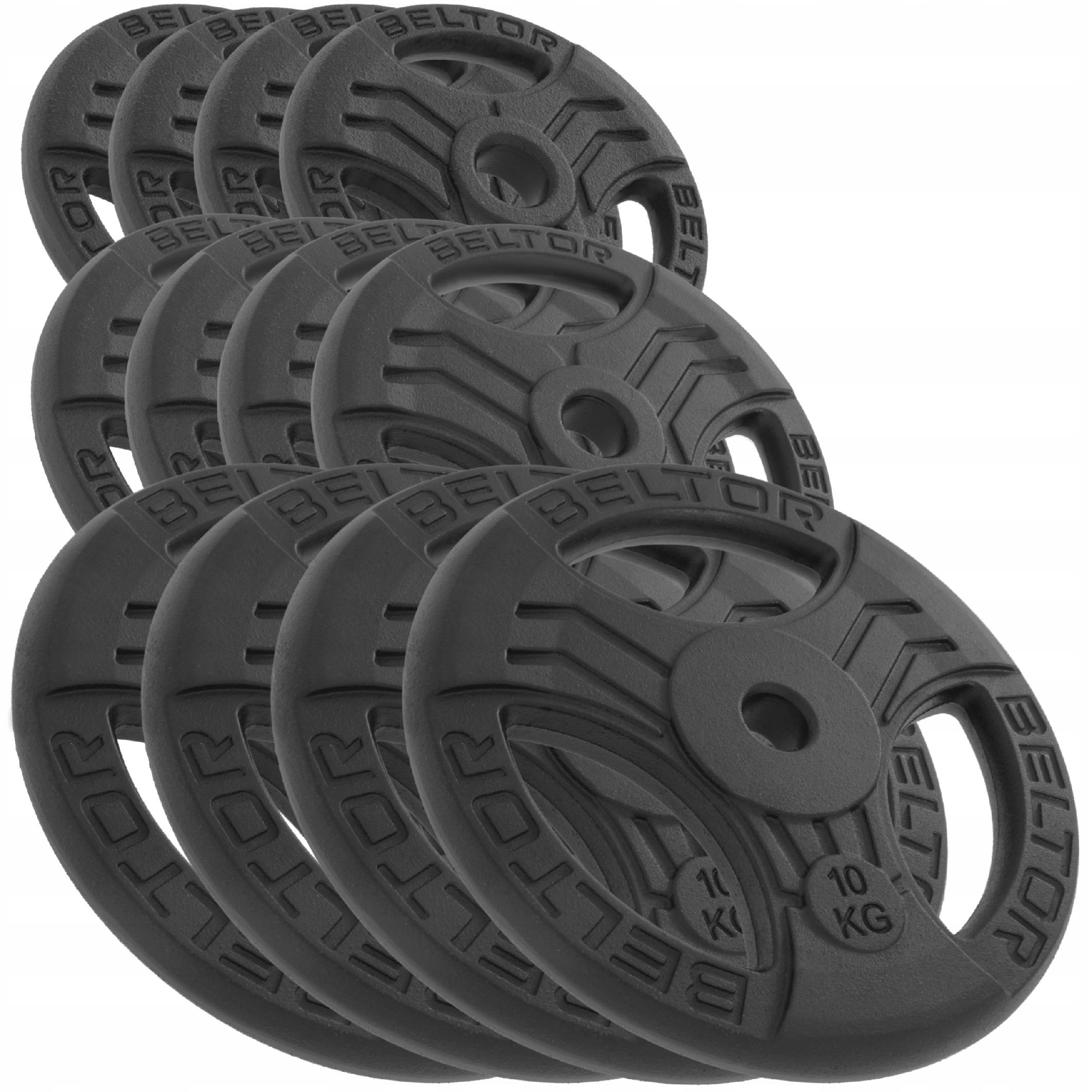 Beltor Zestaw 70KG Obciążenie Żeliwne Fastgrip Kierownica 51,5MM