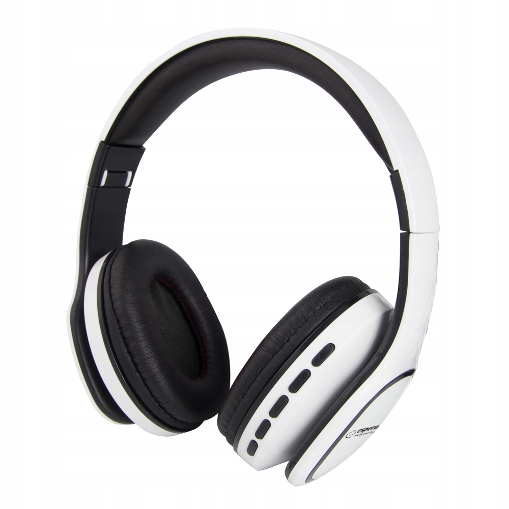 

Słuchawki z mikrofonem Bluetooth Białe