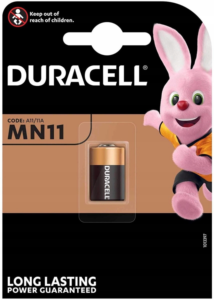

Bateria Alkaliczna Duracell 11A L1016 6V Blister