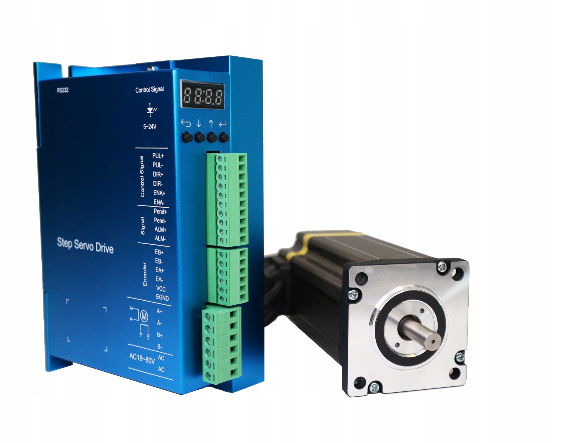 Serwo Silnik krokowy 4Nm sterownik Servo Cnc