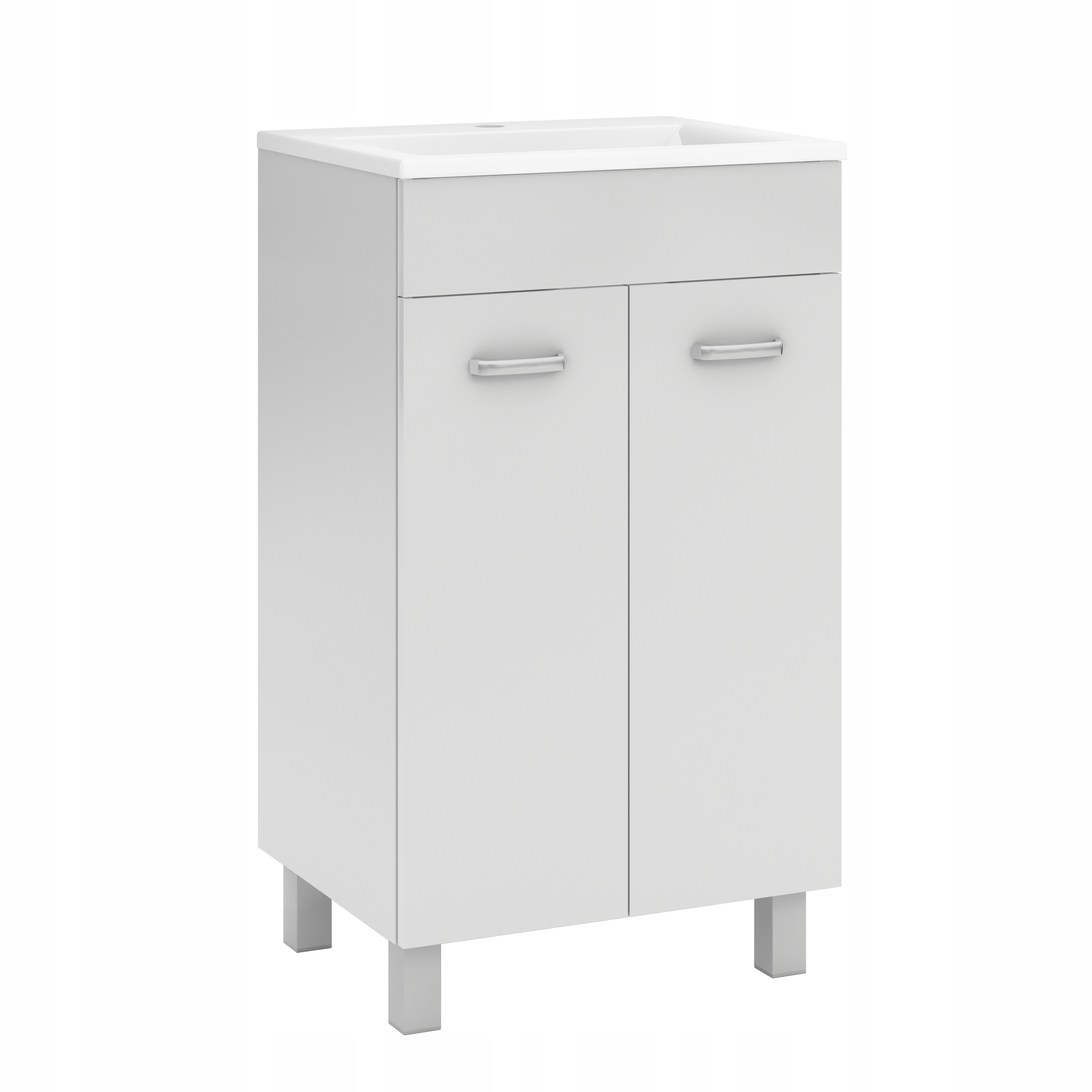 

Szafka z umywalką stojąca 50 slim połysk