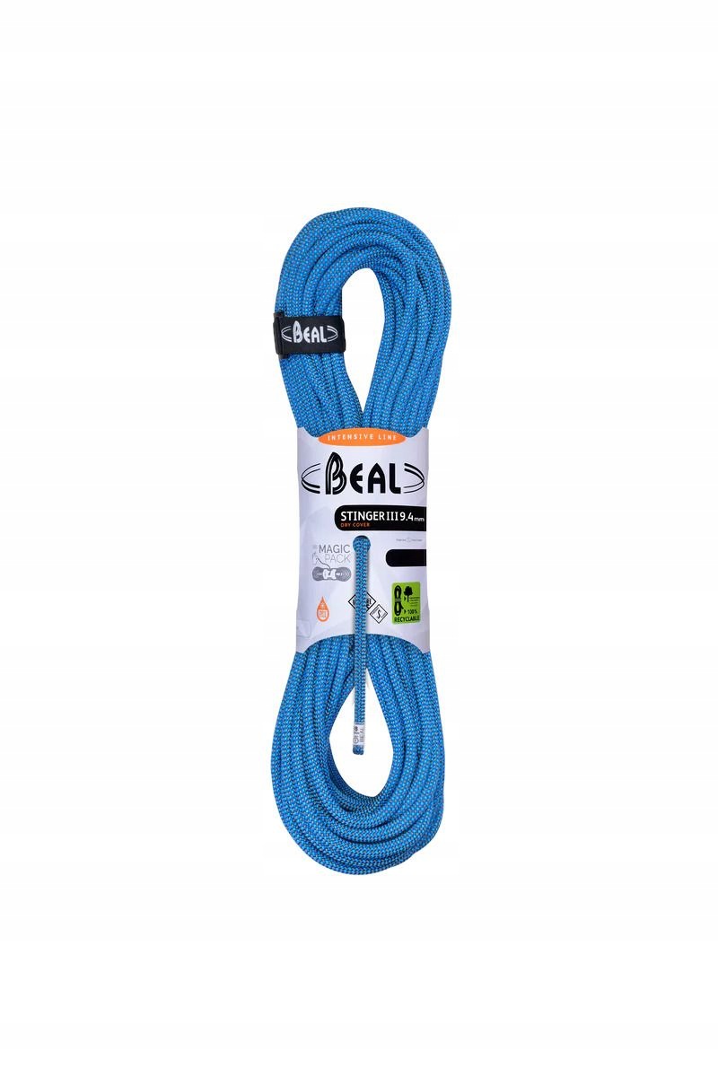 Lezecké lano Beal Stinger Unicore 9,4 mm 50 m Dry Cover