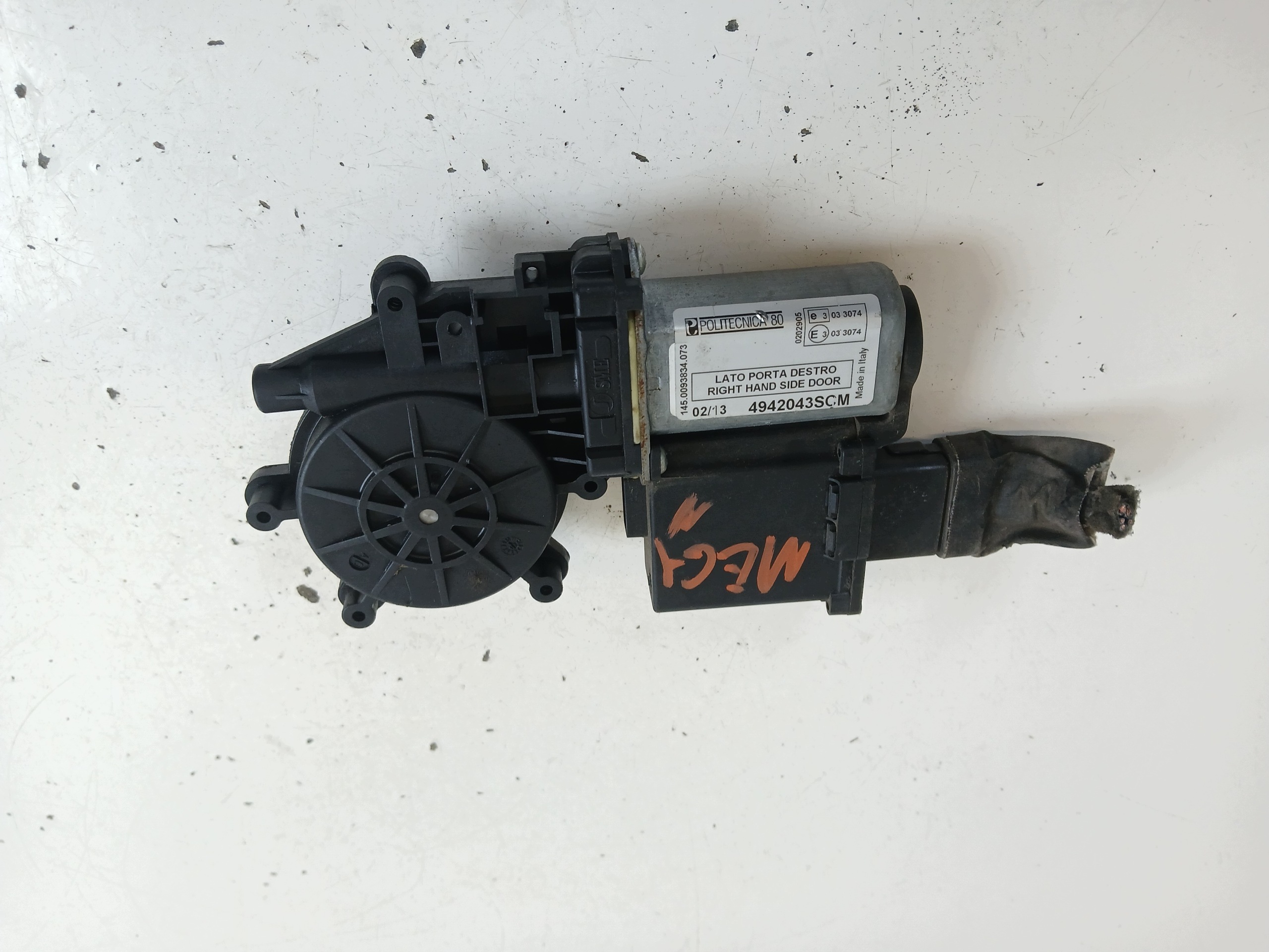 RENAULT MEGANE II mini motor windows right front 4942043SCM