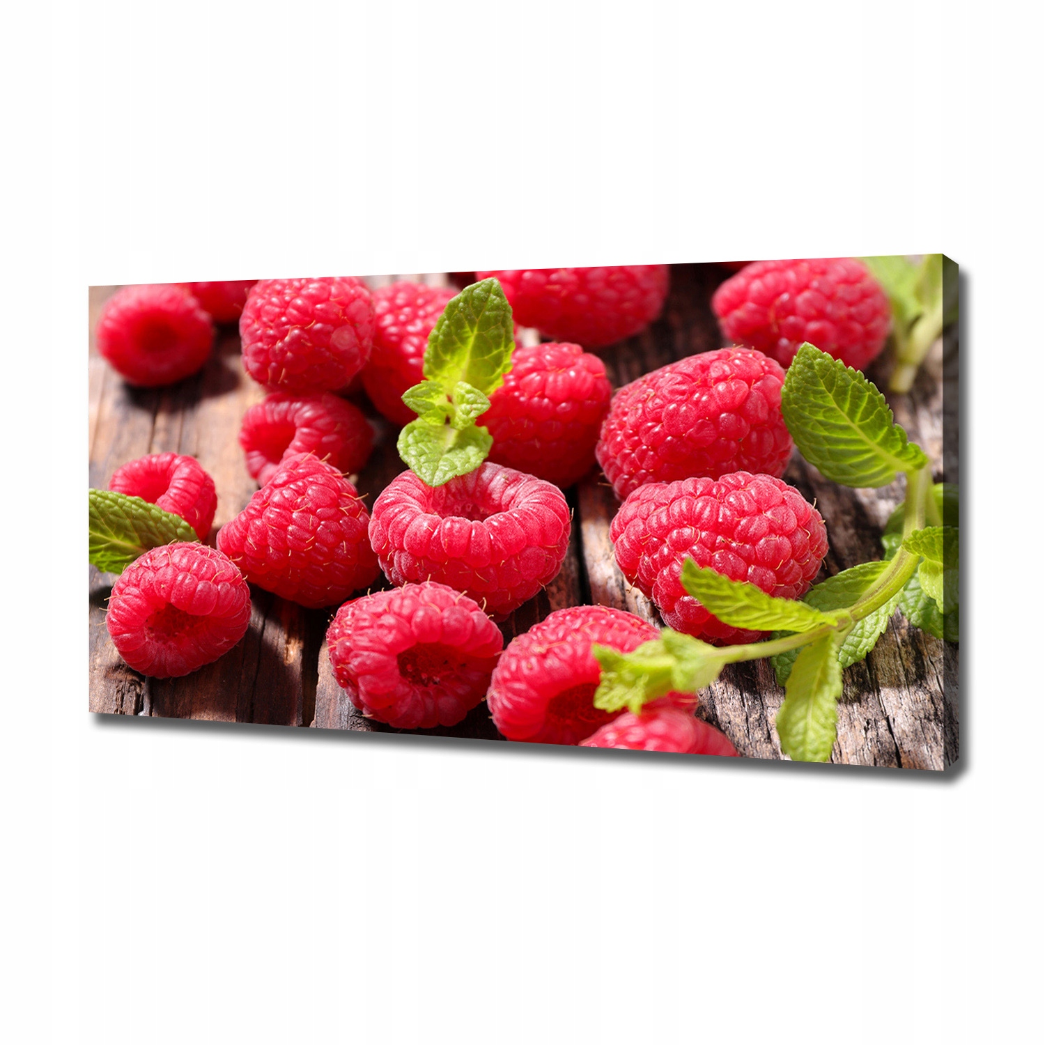 Velký fotoobraz na zeď canvas Maliny 120 x 60 cm