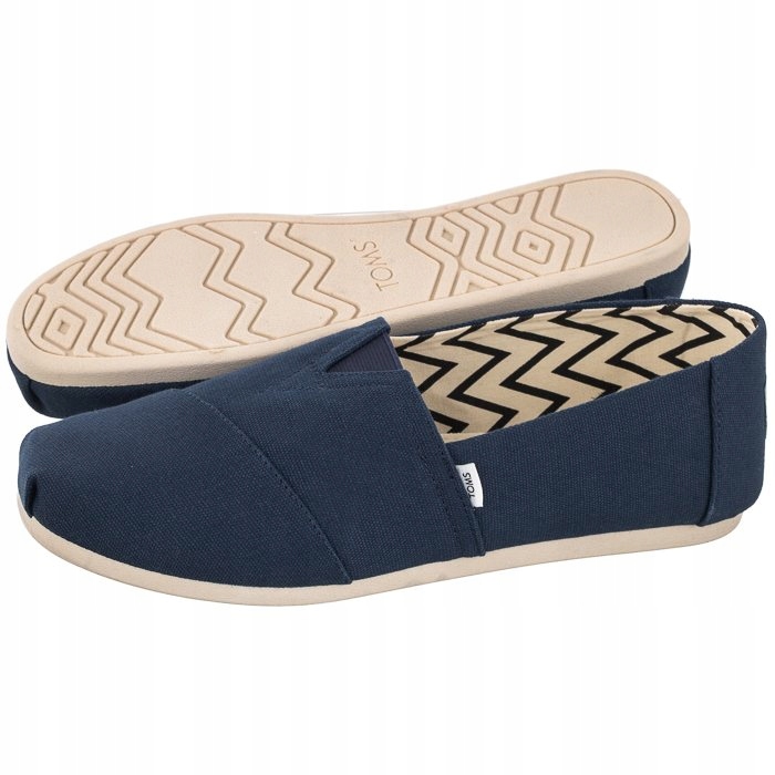 Pánské tenisky Espadrilky Toms Alpargata 10017660, modré