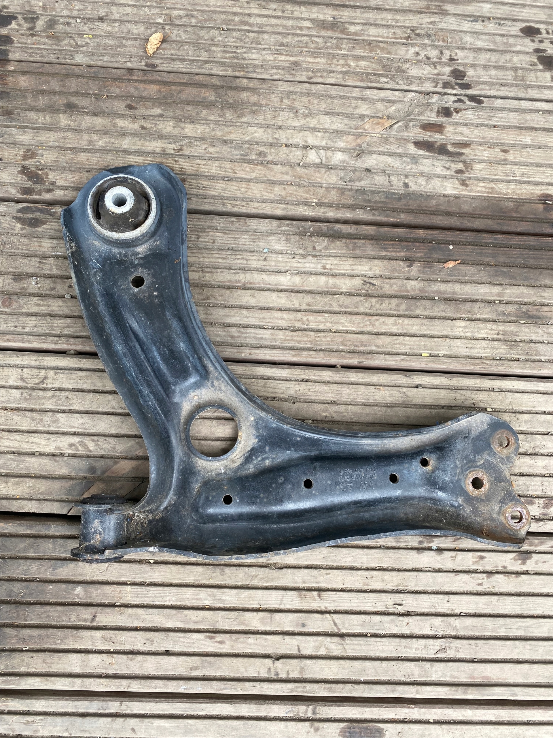 VW POLO V 6R arm right front 6R0407152F
