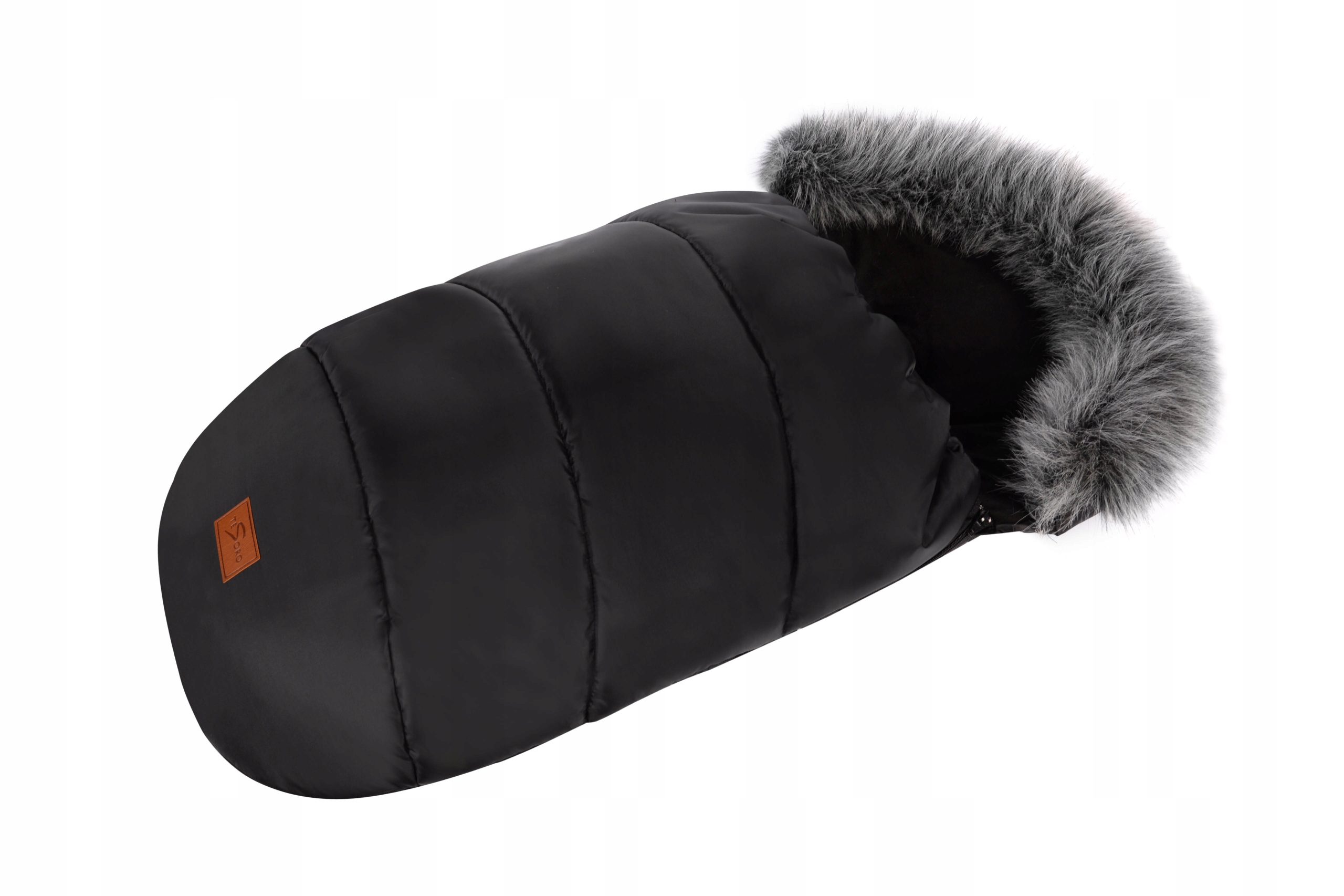 ŚPIWOREK, ŚPIWÓR Z FUTREM PIĘKNY DO WÓZKA FUTRO