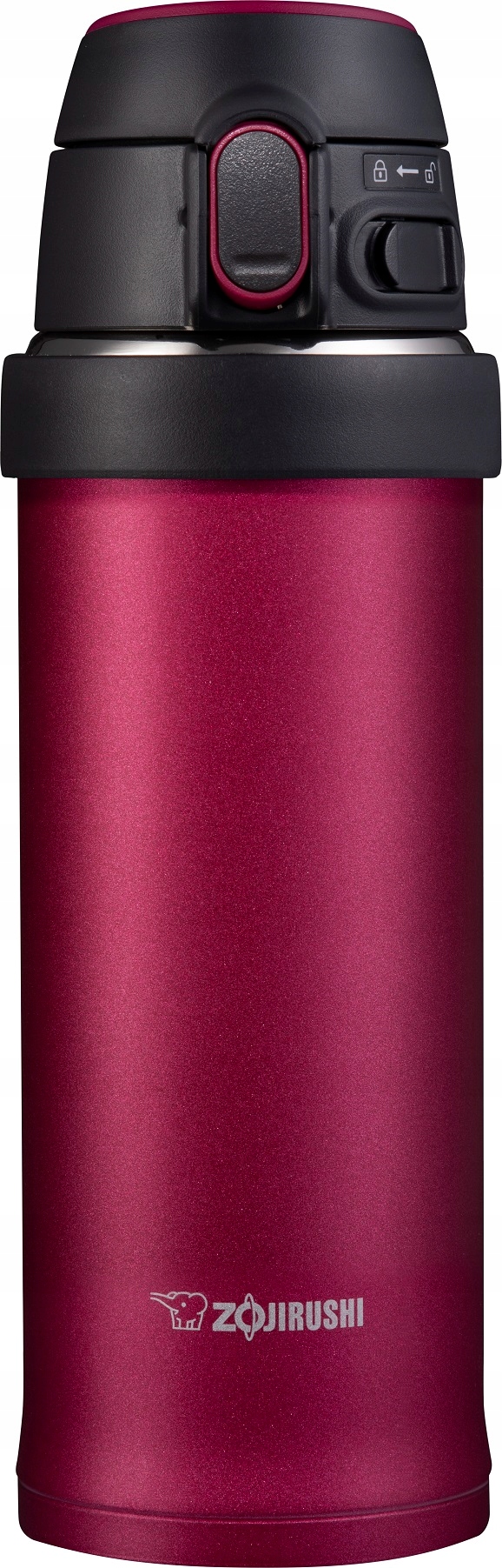 Zojirushi, kubek termiczny SM-QAF48-RK, bordowy, 480 ml