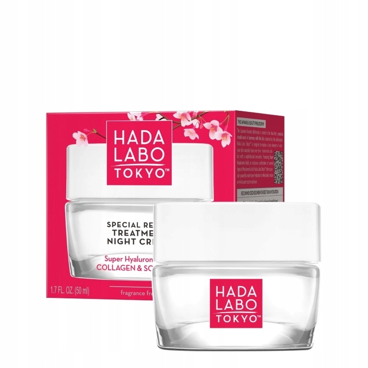 Noční krém proti stárnutí pleti Hada Labo Red 50 ml
