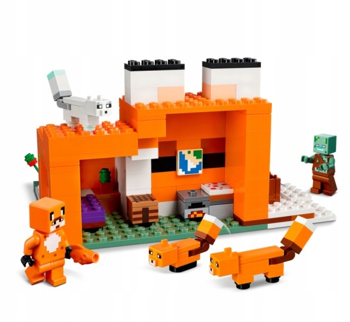 LEGO MINECRAFT 21178 SIEDLISKO LISÓW Marka LEGO
