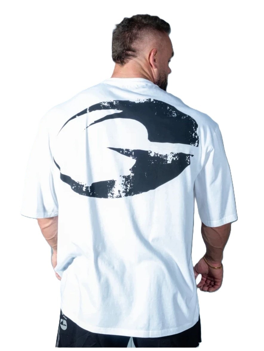 Koszulka treningowa sportowa na siłownie do ćwiczeń luźna oversize Gasp 2XL