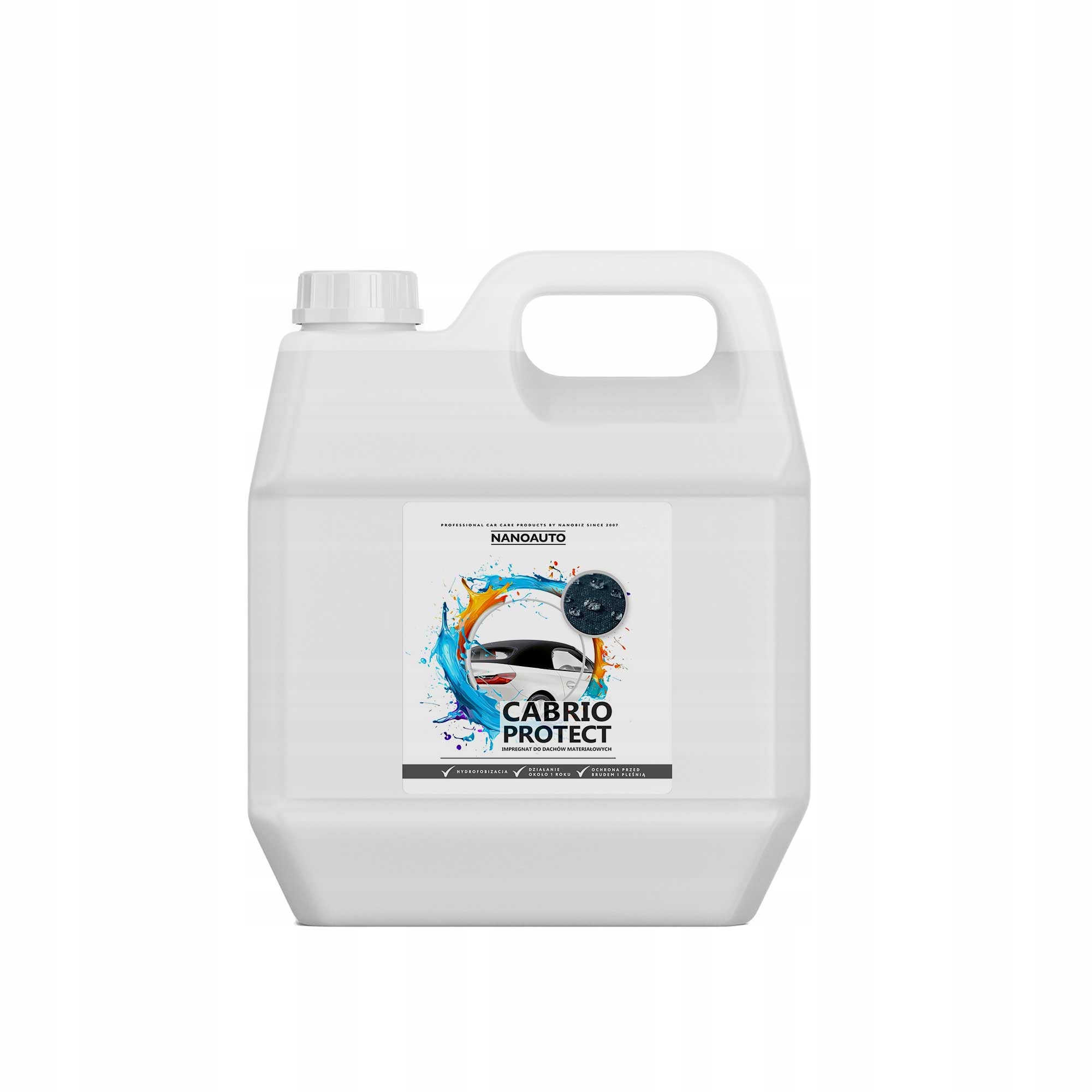 Nanoauto Cabrio Protect impregnácia pre látkové strechy 2 litre