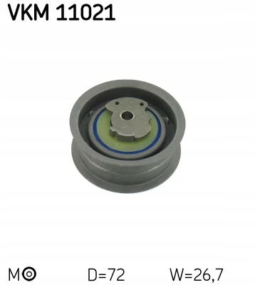 SKF VKM11021 ROLKA ROZRZADU NAPINAJACA AUDI 80 100 A6