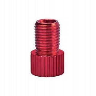 

Adapter przejściówka wentyl Presta czerwony