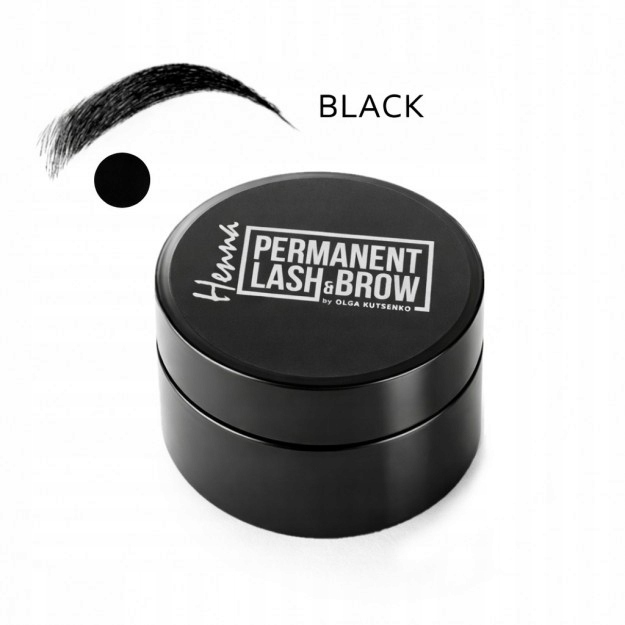 Henna Pudrová Permanent Lash & Brow 2,5 g Barva: černá
