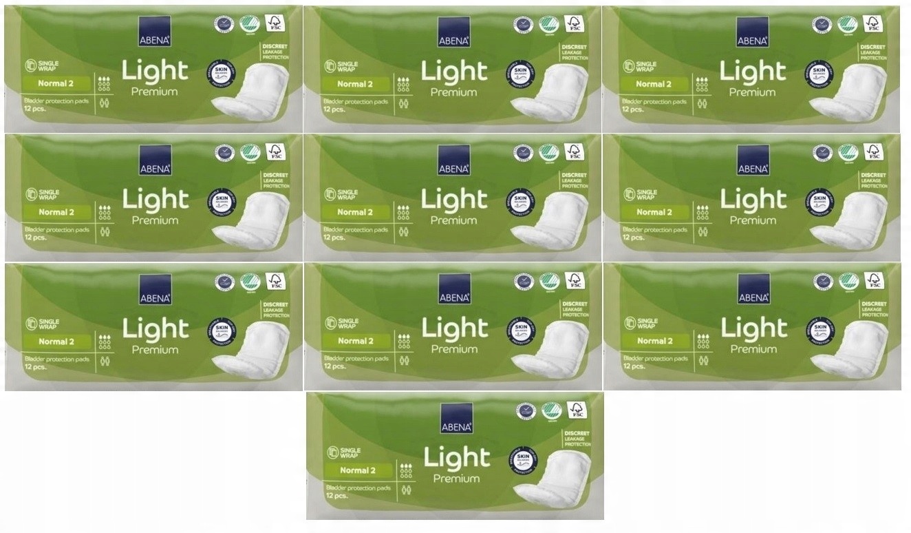 

Wkładki Urologiczne Light Normal 2 12 szt. x 10op