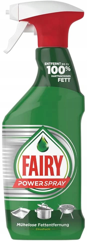 

Fairy Power Spray Cytrynowy Odtłuszczacz 500ml De