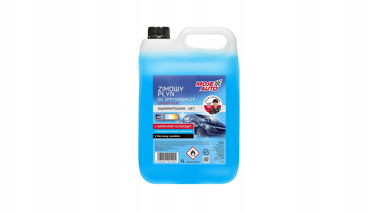 Moje Auto Zimowy Płyn do Spryskiwaczy 5l -20C